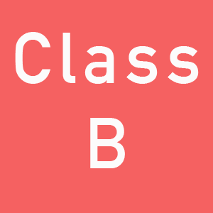 Class B – Electricity Undertakings