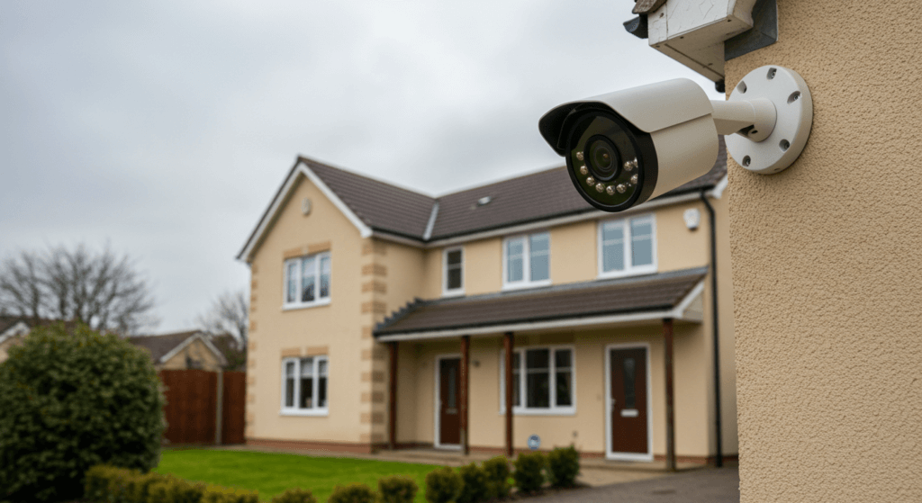 CCTV on a house or business