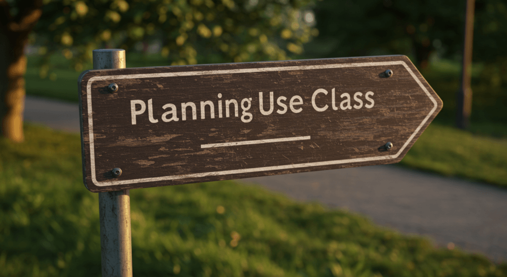 planning use class directory