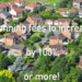 Planning Fees to increase by 100% or more